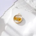 Jonquille Jaune Bordée d'Or