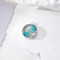 Jonquille Bleue Bordée d'Argent