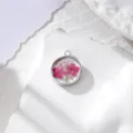 Jonquille Rose Rouillé Bordée d'Argent