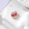 Jonquille Rose Rouillé Bordée d'Or