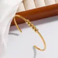 Bead Connected Style (XZ-071-04) / Gold