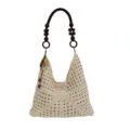 Avec Pendentif / Beige et Poignée Café