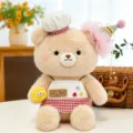 Geburtstagshut-Stil / 28cm (Mit Brille) / Teddybär