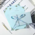 4 Bronzing Papers + 1 Envelope (Solid) + 1 Ribbon + 1 Pen