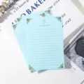 Thick 120g Bronzing Letter Paper / 1 Piece/Pack