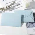 Solid Heart Buckle Envelope / 1 Piece