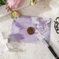 1 Envelope + 1 Seal / Lavender