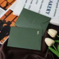 Metalen Roos Stijl / Donkergroen