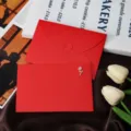 Metalen Roos Stijl / Rood