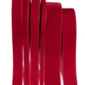 Largeur 2 cm, 10 yards/rouleau / Rouge