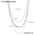 Collier Multicouche (P1248) / Acier