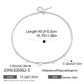 Collana a Più Gocce Strass (JDN0106062-S)