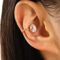 Right Ear Water Drop Rhinestone Style (10600)