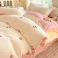 Little cherry-milk white powder