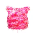 One Size / Dark Pink Camouflage