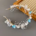Blue Flower Headband