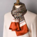 Wealth and Peace - Orange and Beige