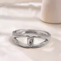 Style de Bagues Entrelacées (As0129)