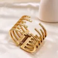 Style d'ouverture de Bague Irrégulière (As0025)