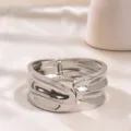 Bracelet Jonc Double Rangée Irrégulier (As0082)