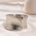 Bracelet Jonc Feuille à Motif Asymétrique (As0084)