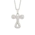 Letter T Pendant Only (Silver) (Without Chain)