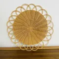 Sonnenblumen-Stil / 35cm / Hellkaffee