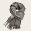 Gris Foncé (Bo-1) / 180cm (avec glands)