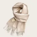 Oatmeal (Bo-6) / 180cm (with tassels)