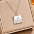Rhinestone Bag Style / Steel