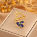 Double Heart Style / Blue