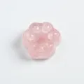 Rose Quartz Epoxy Cat Paw