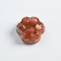Red Agate Epoxy Cat Paw