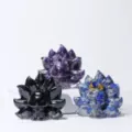 Negenstaartige vos / Obsidiaan