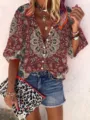 Ethnic Floral Print