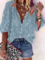 Blue Gray Vertical Stripes