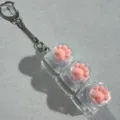 Without Lights / Triple Key Transparent Shell - Transparent Cat Paw