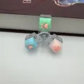 Without Lights / Triple-Key Spinner Macaron Mixed Color Cat Paw