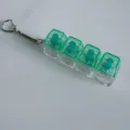 No Light Style / Transparent Green 4-Key Mechanical Switch