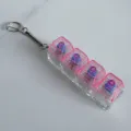 Transparent Pink 4-Key Mechanical Switch