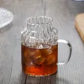 540ml / Gestreifter Einzelbecher