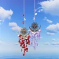 Set de 2 Pièces Pendentif Attrape-Soleil