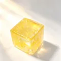 Emballage en Sac OPP / Bloc Pailleté Jaune