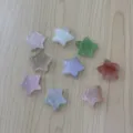 Pierres d'œil de chat en étoile mixtes / 25mm