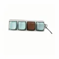 4-Key Decompression Clicker / White Base Green Brown