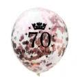 70-Jahre Roségold Paillette
