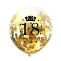 Paillettes Dorate 18 Anni