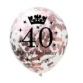 40-Jahre Roségold Paillette