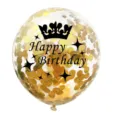 Alles Gute zum Geburtstag Goldene Paillette