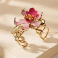 Bracciale Aperto-Oro-Rosa